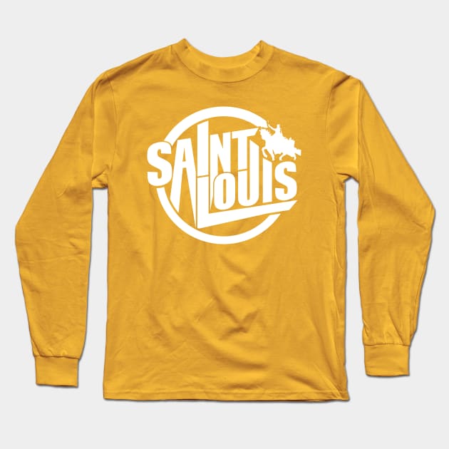 Saint Louis Tee Long Sleeve T-Shirt by BentonParkPrints